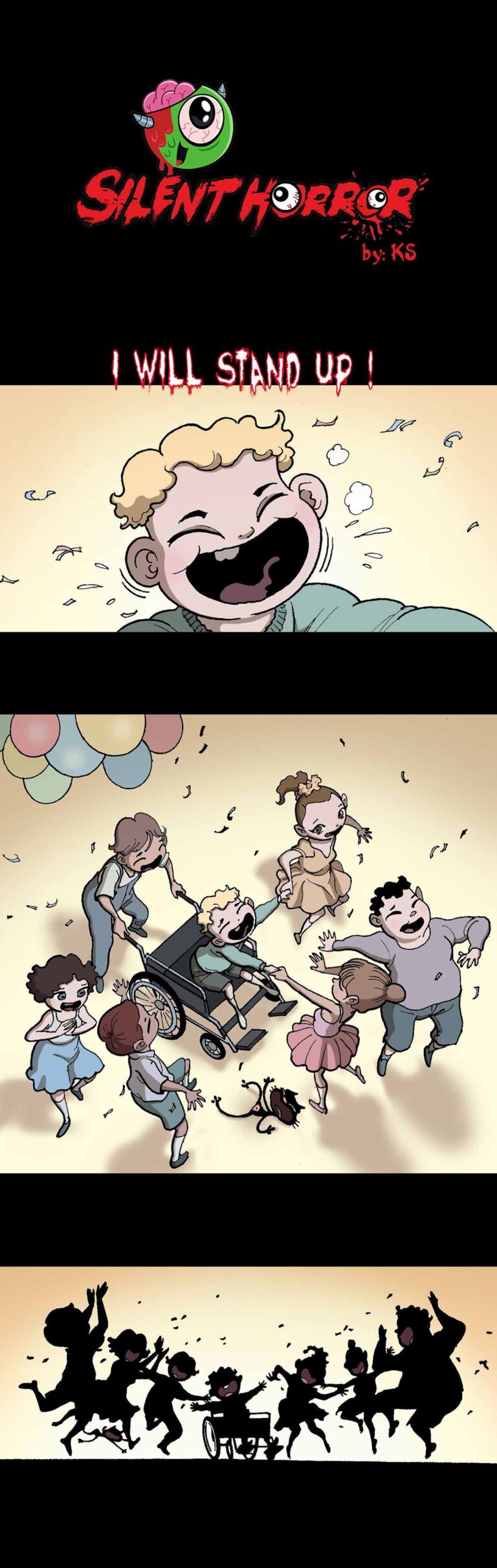 Silent horror ~~I will stand up!👴🧑‍🦽~~