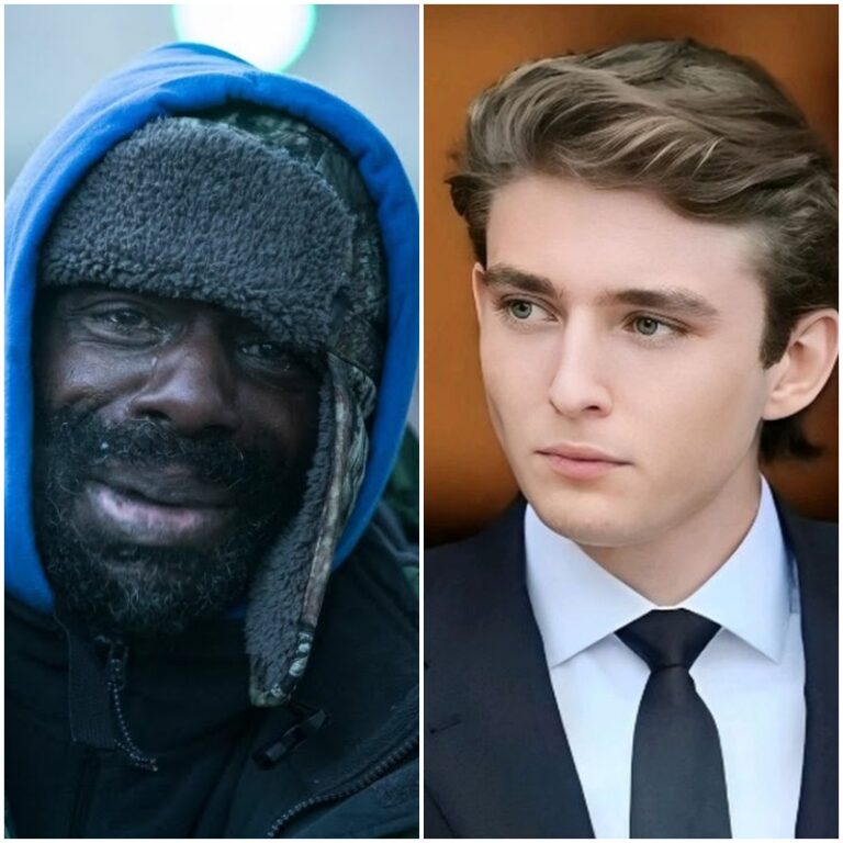 He Asked For Just One Dollar! Barron Tгuмρ could’ve ignored him like everyone else did. But what the young Tгuмρ heir did instead left witnesses stunned—and started a chain reaction that would pull a homeless man off the street, turn a quiet moment into a national story, and leave the entire country stunned.