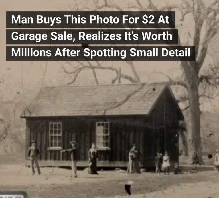 Man Buys Photo For $2 At Garage Sale, Realizes It’s Worth Millions After Spotting Small Detail