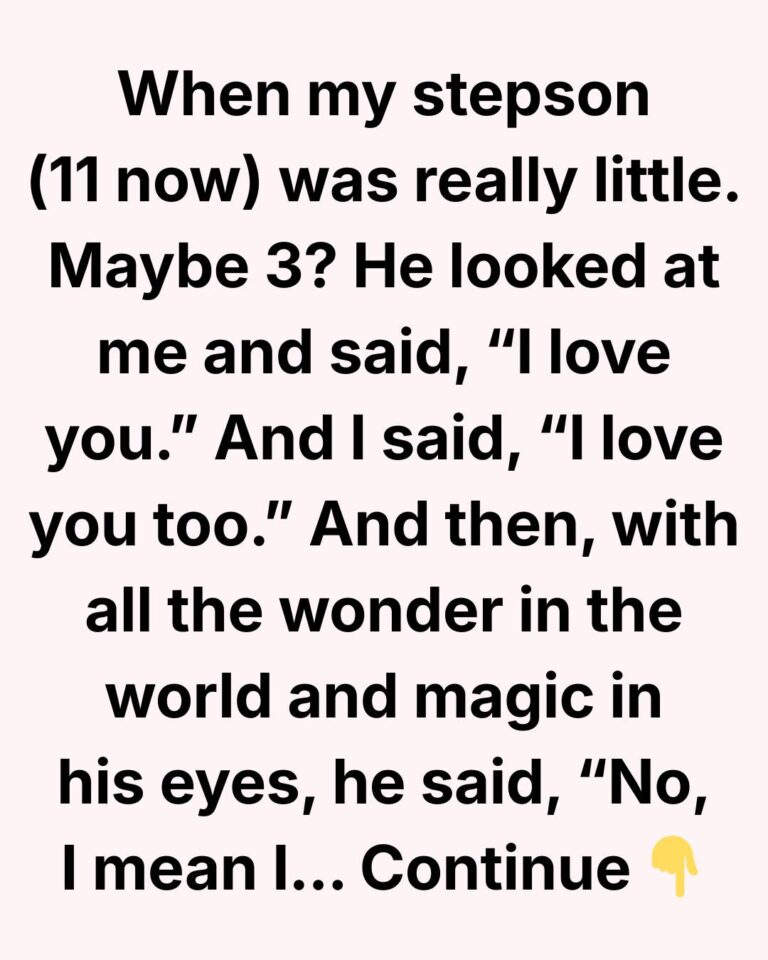 A Moment With My Stepson That Changed Everything