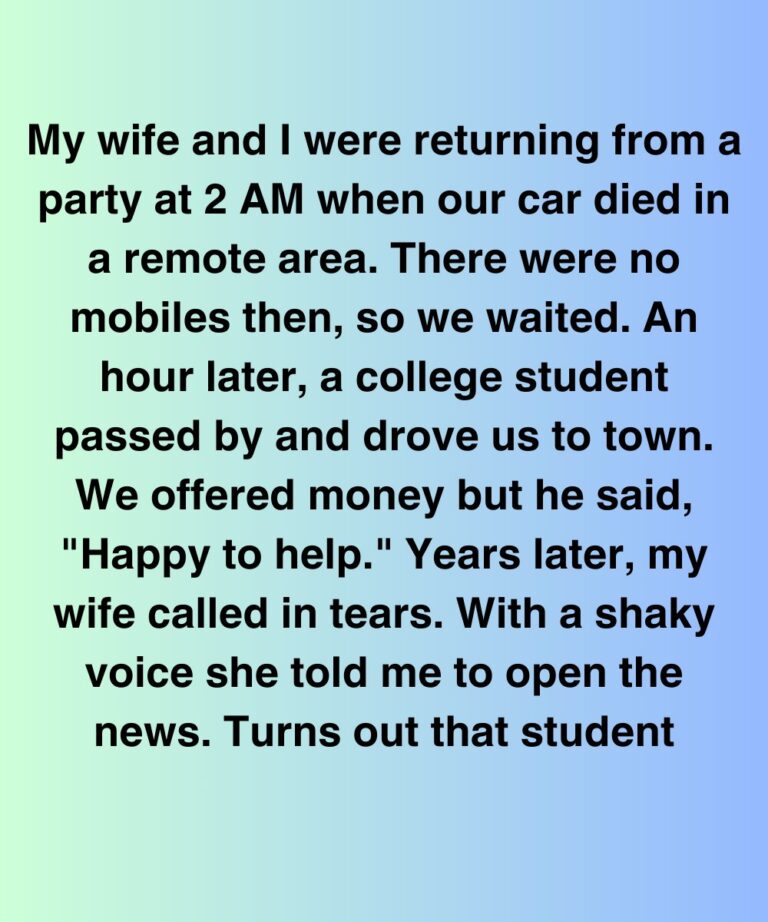 How One Stranger’s Kindness Changed Our Family Forever