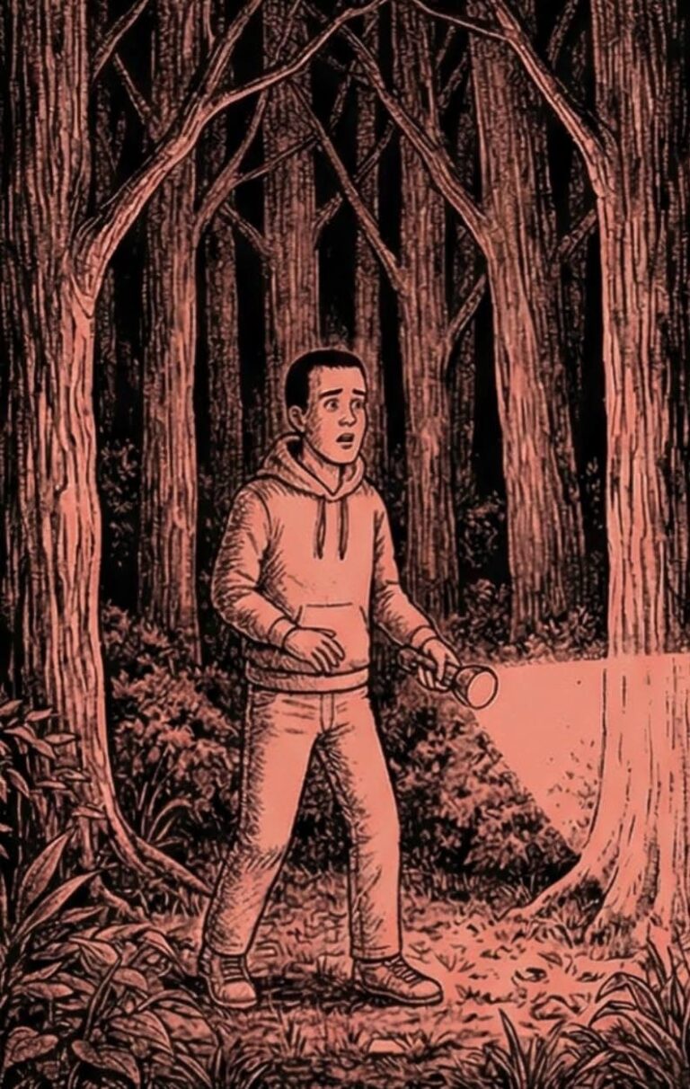 Lost in a mysterious forest…