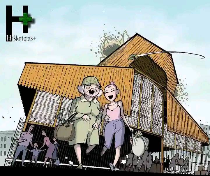 My roommate is dressed like my grandmother.