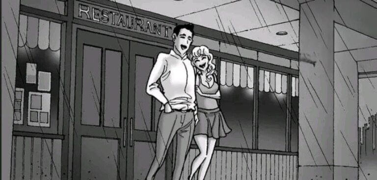 This wife was silent, but not blind…