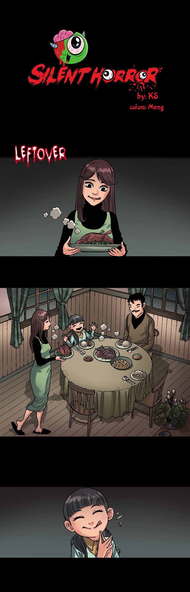 Childrens grow up to be like his parents