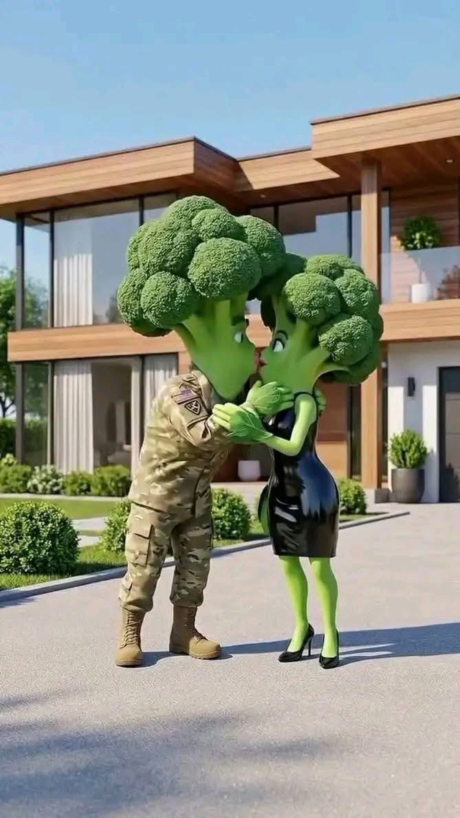 Brocoli and his wife