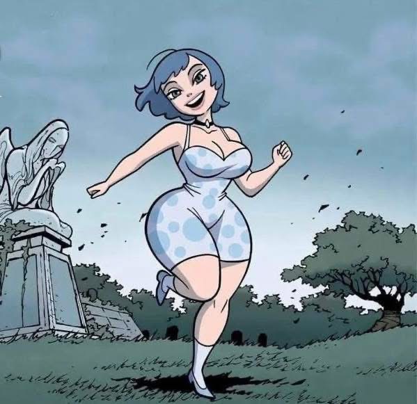 The birds in the cemetery are the ghosts of the deceased