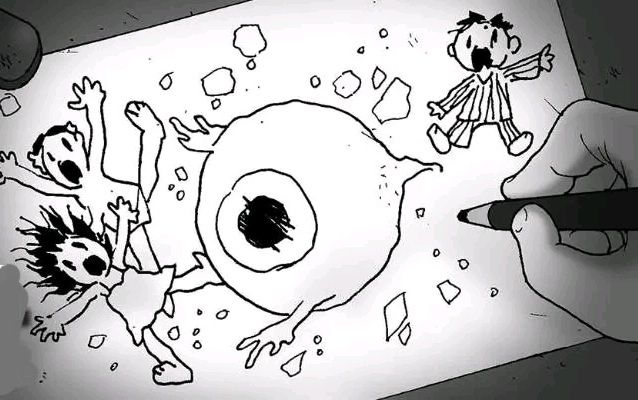He had a pencil and eraser that can create and erase the reality
