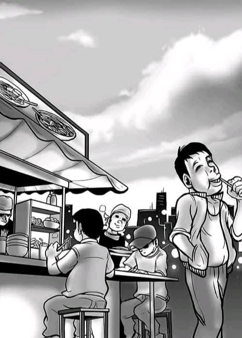 He gave him food but what happened next
