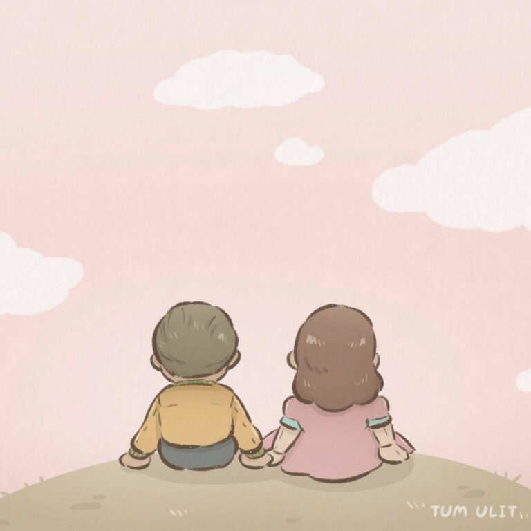 He fall in love