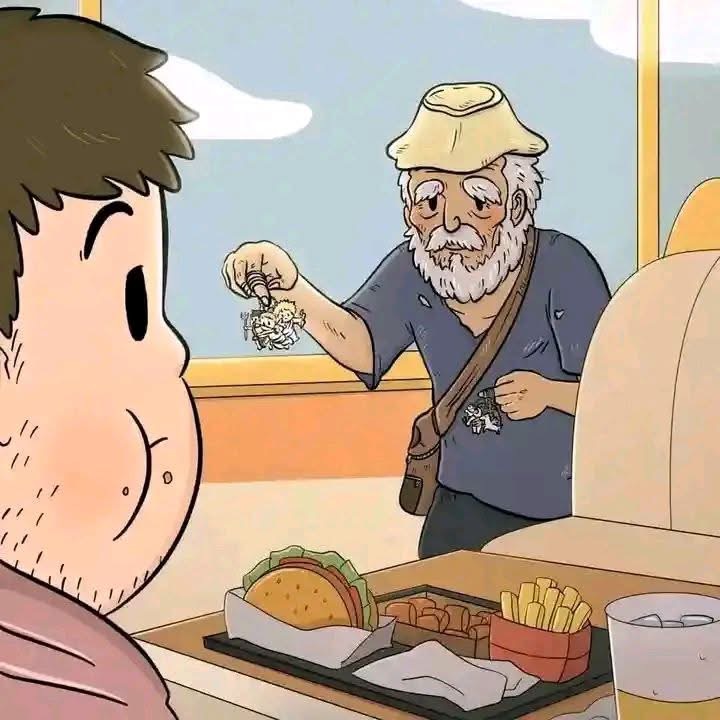 The reaction on his face was priceless.