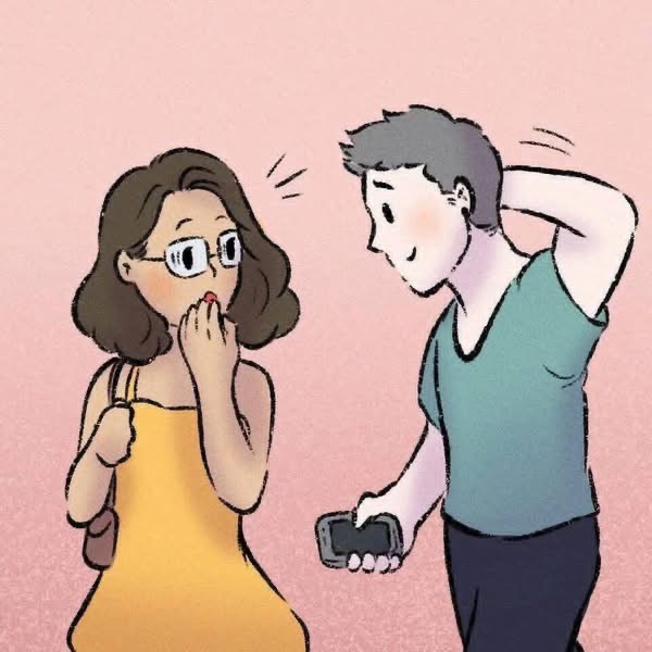 he realized that something was wrong with him