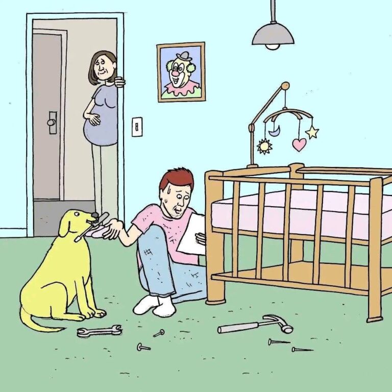 Did he care more about his dog or his wife?!