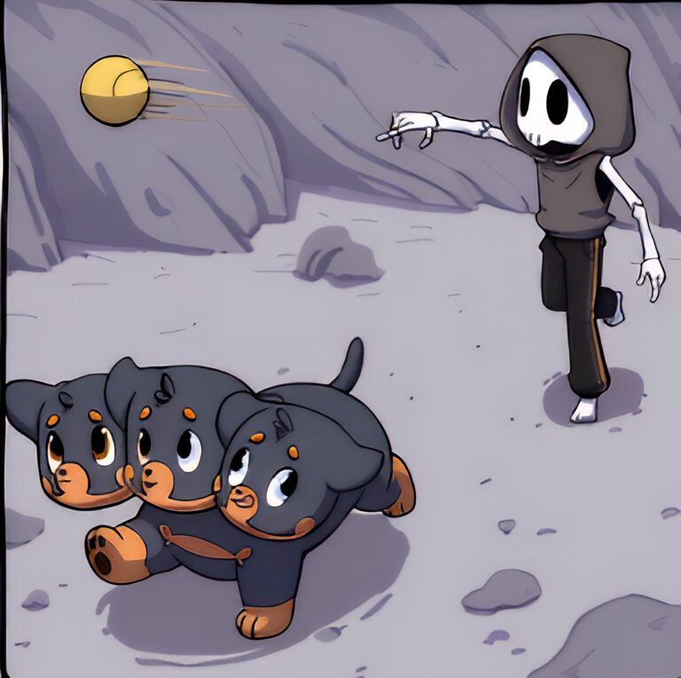 He might need a hand to find his ball